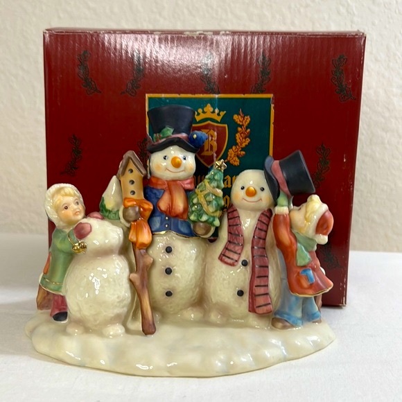 1999 Bavarian Heritage Collection Making New Friends Figurine Vintage - Picture 1 of 16